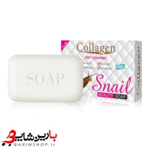 صابون حلزون کلاژن | COLLAGEN Snail Beauty Soap