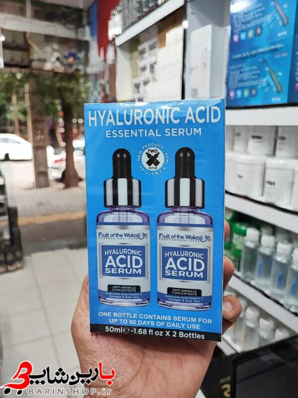 خرید سرم دو قلوی هیالورونیک اسید ۹۹٪Hyaluronic Acid